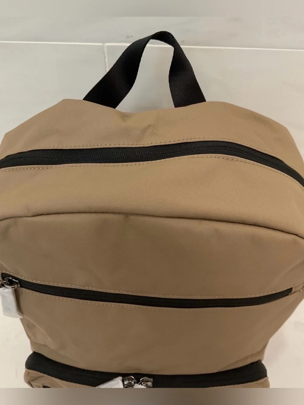 NEW TUMI Voyageur JUST IN CASE Packable 17.0” Backpack - SAND